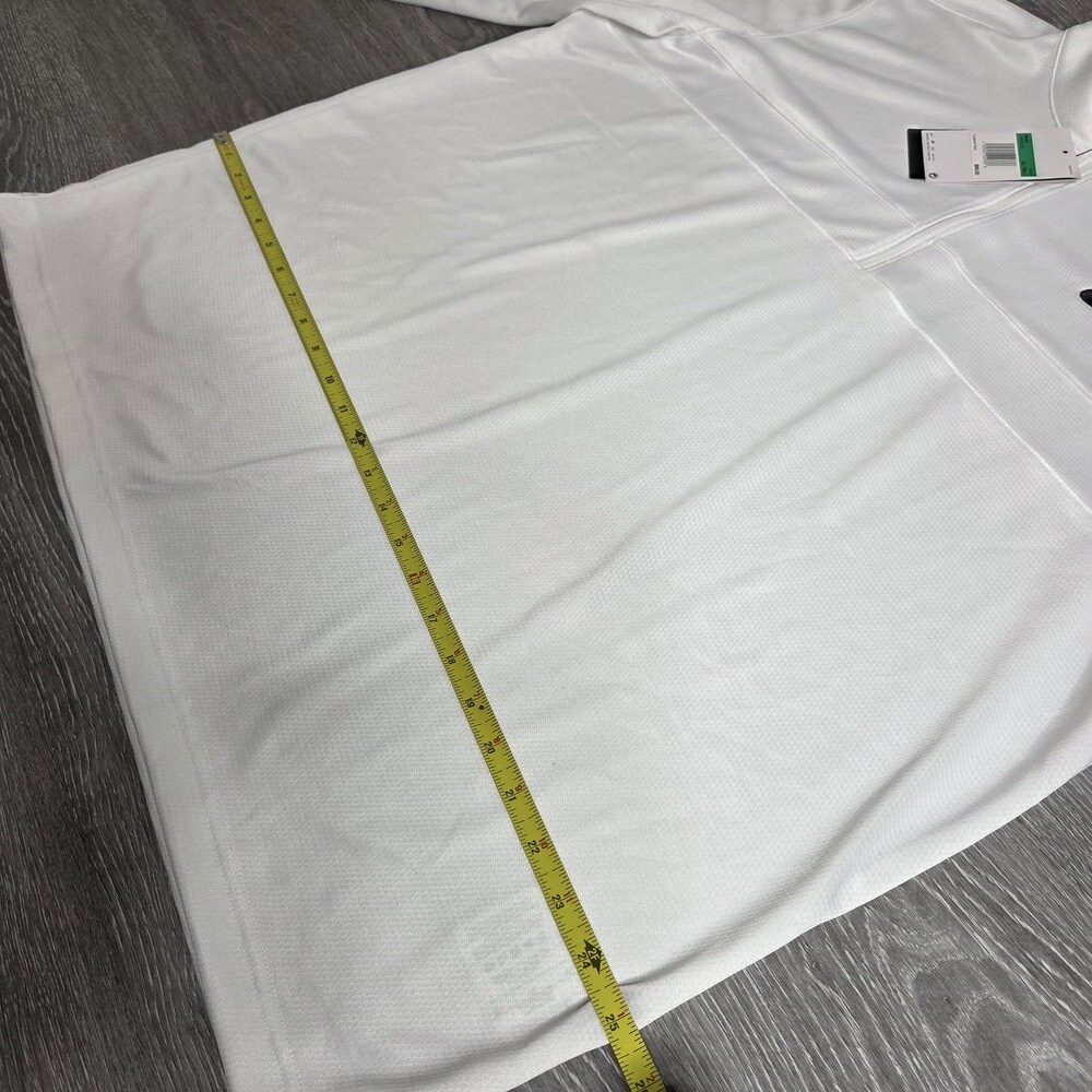 Nike Men's Essential Dri-FIT Half-Zip Golf Pullover White - NWT - Size XL-Tall - Picture 7 of 12